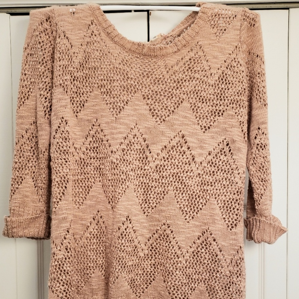 Pale pink republic brand sweater